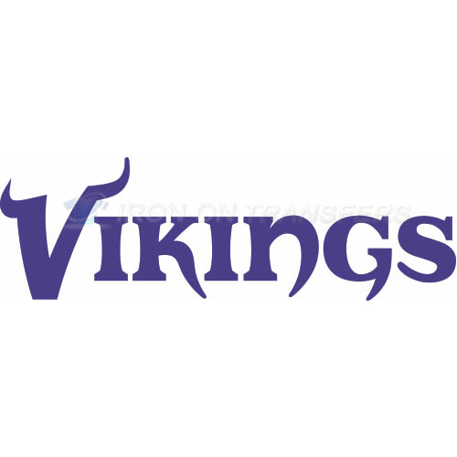 Minnesota Vikings Iron-on Stickers (Heat Transfers)NO.589